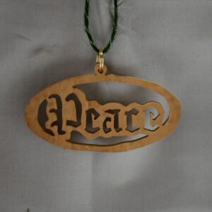 Peace Old English with Border