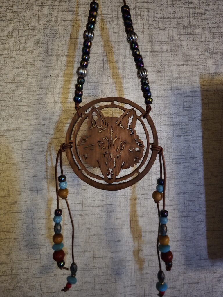 Wolf Dream Catcher