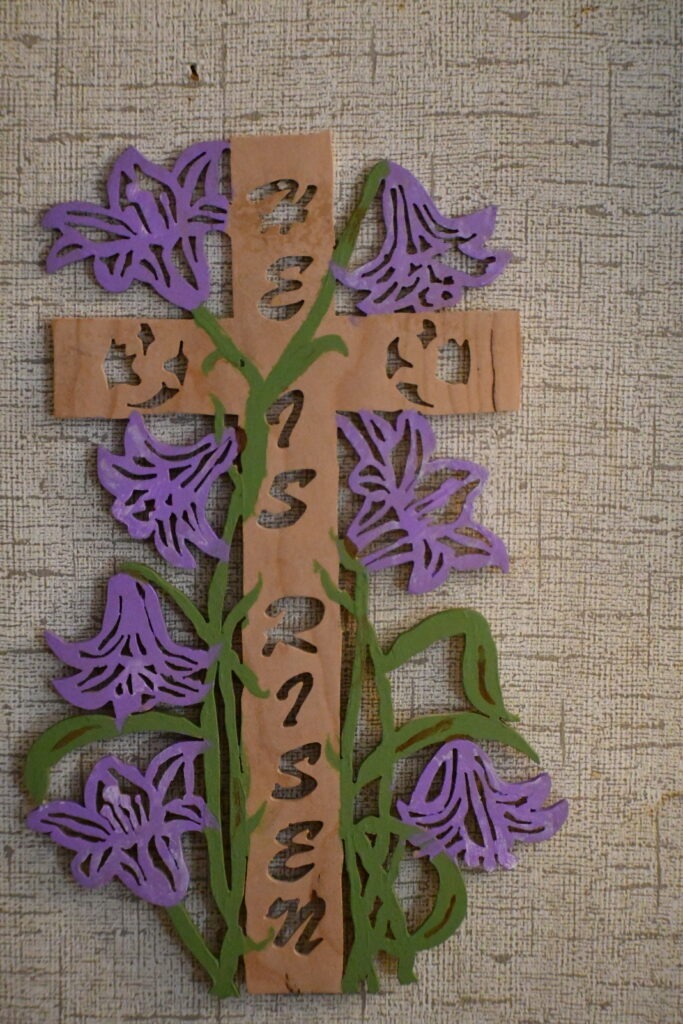 Handcrafted Wooden Cross Wall Art