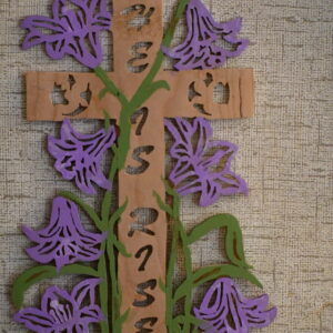 Handcrafted Wooden Cross Wall Art
